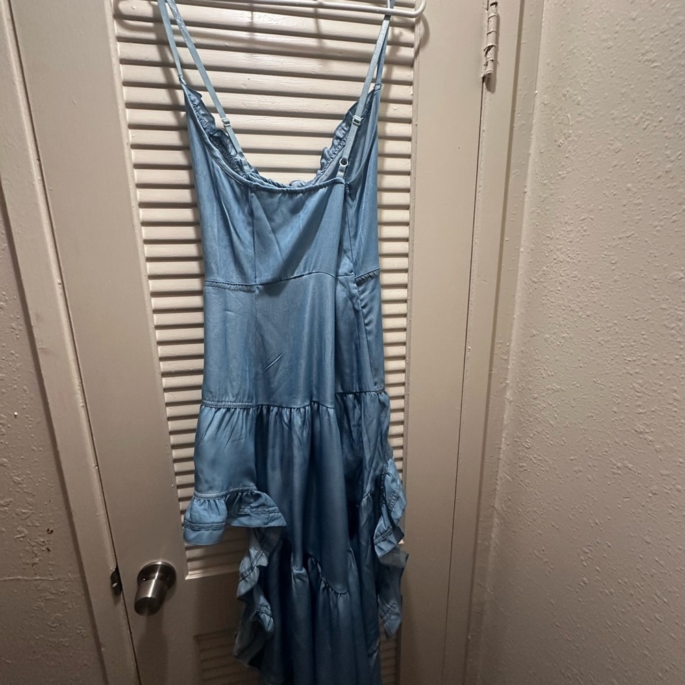 YNS Generic Light Blue Maxi Dress